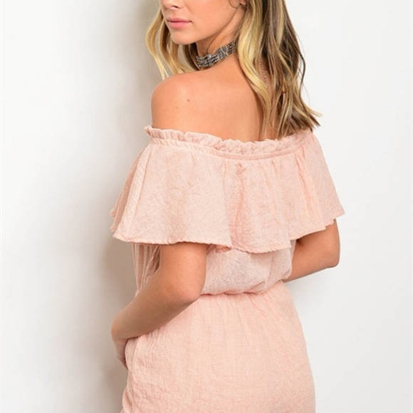 PEACH ROMPER - Picture 2 of 2